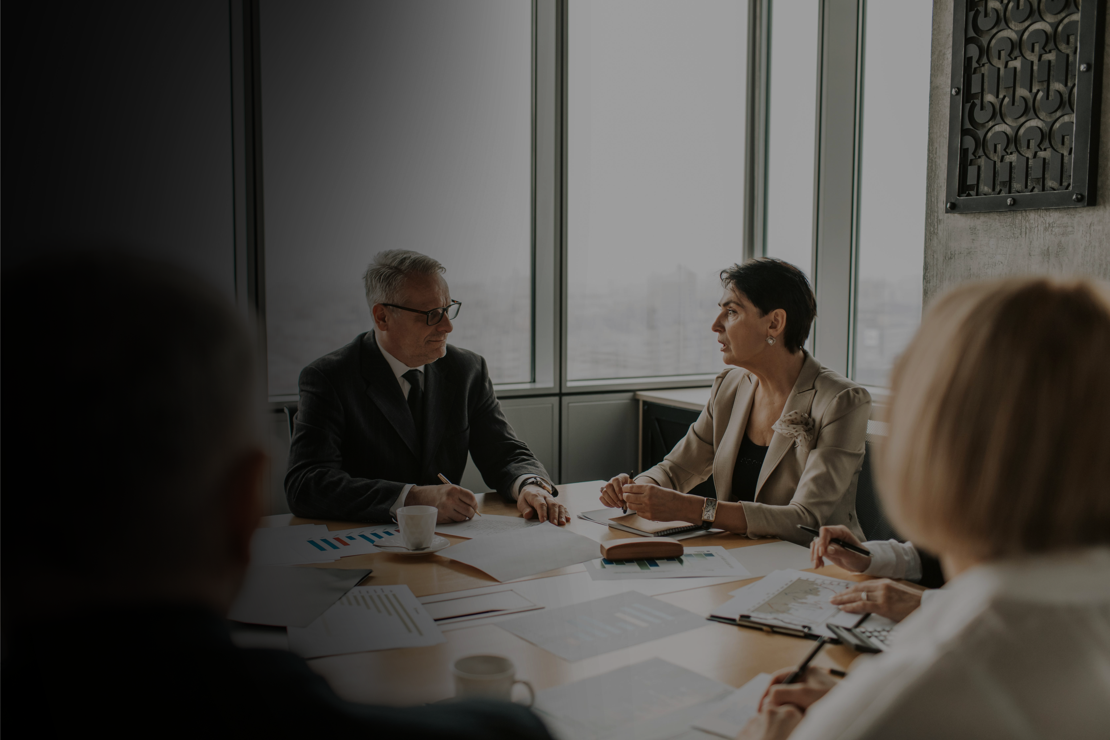 reunión empresarial