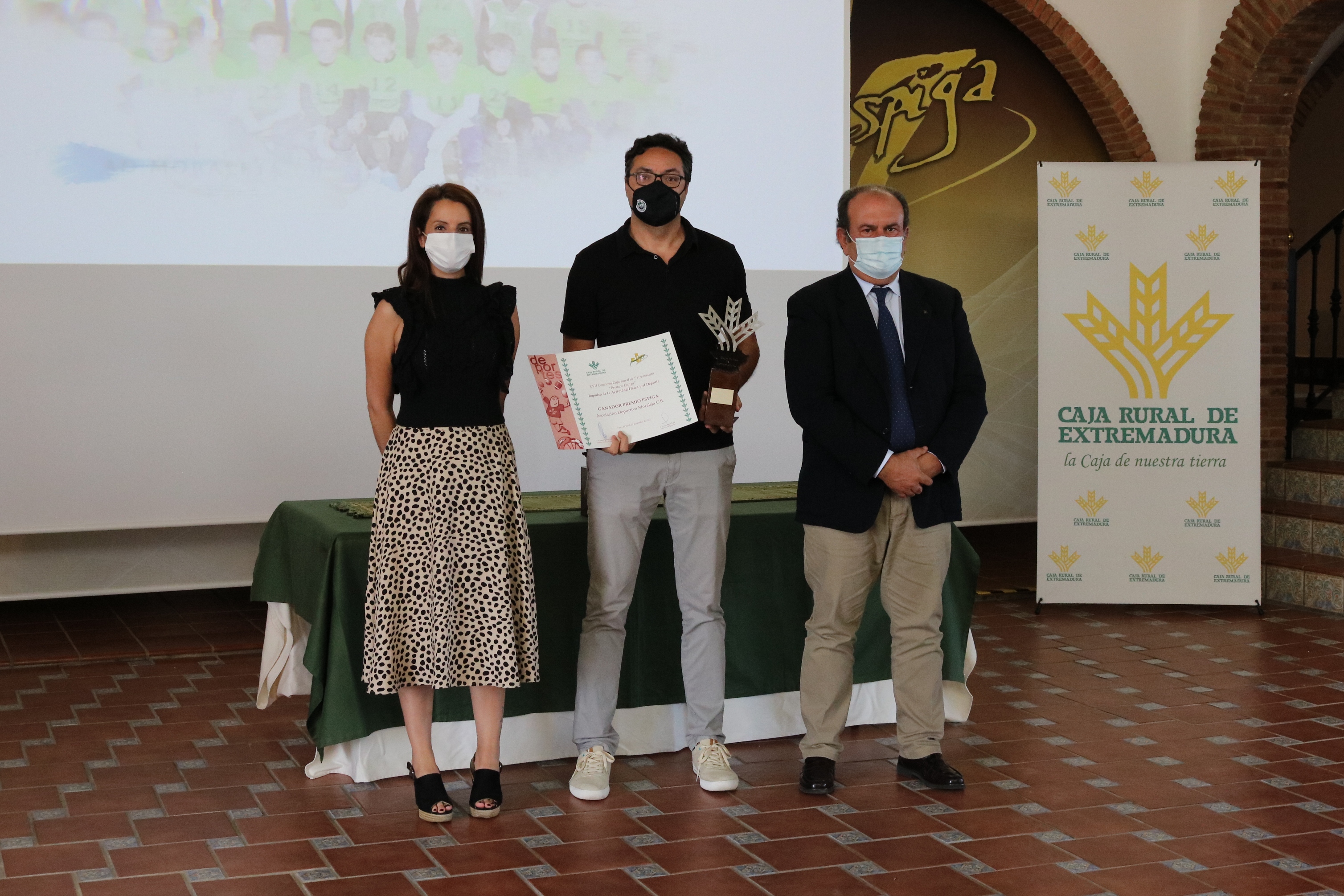 Premio Espiga Deporte 2021 a la AD Moraleja CB