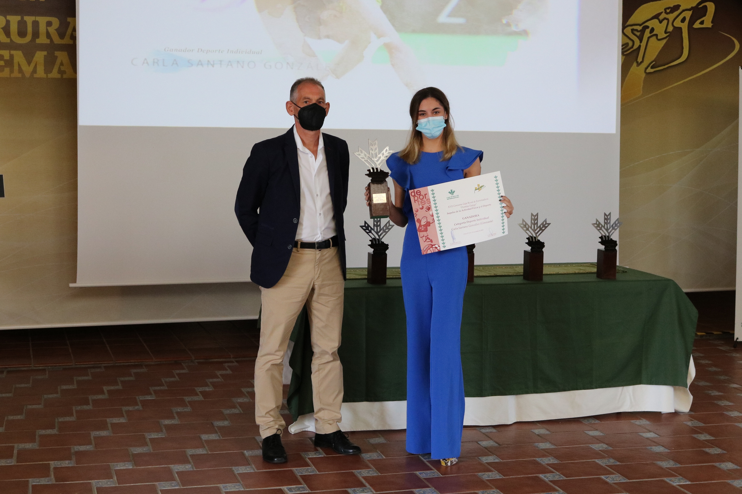 Premio Espiga Deporte Individual a Carla Santano