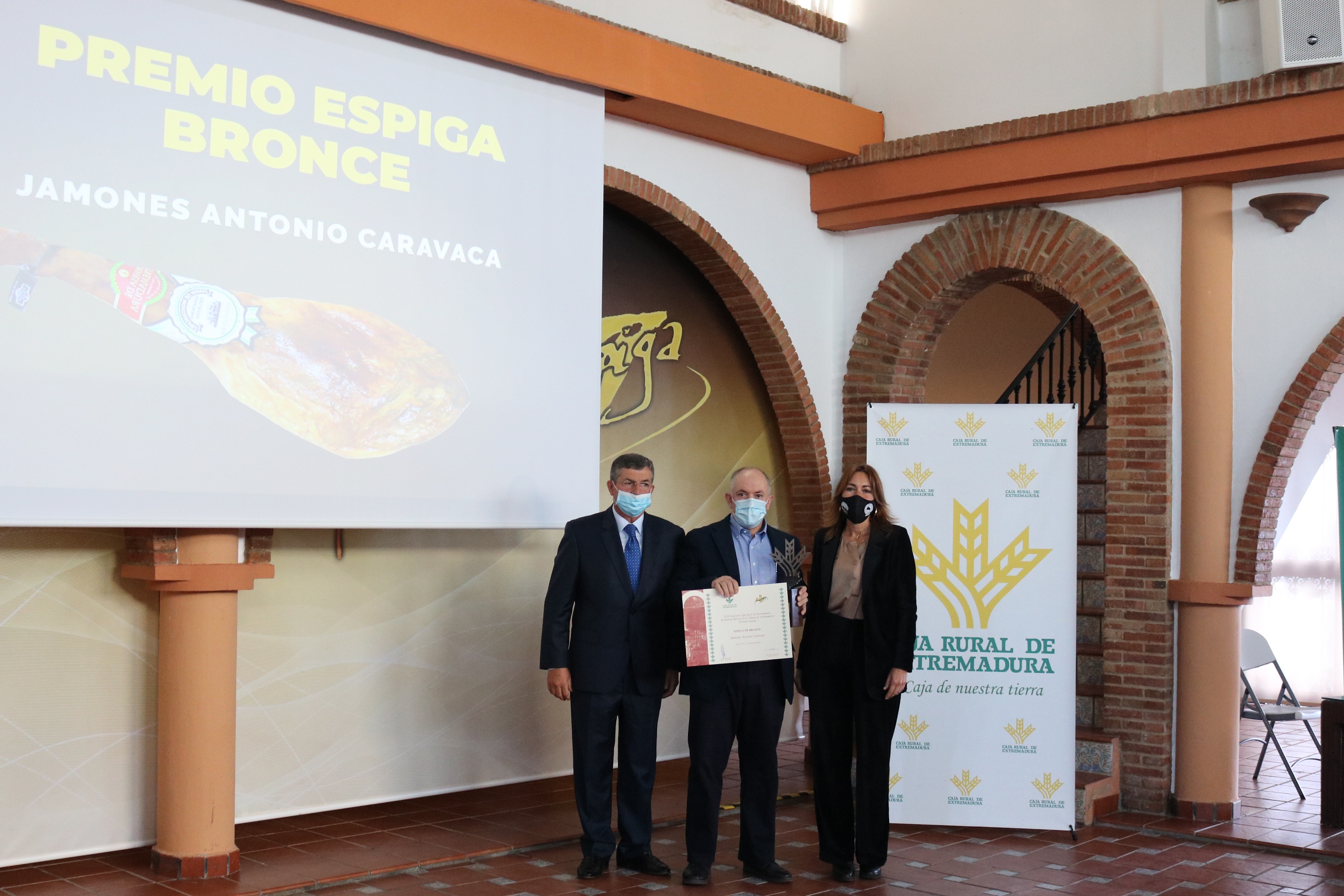 Premio Espiga Bronce Jamón a Jamones Antonio Caravaca