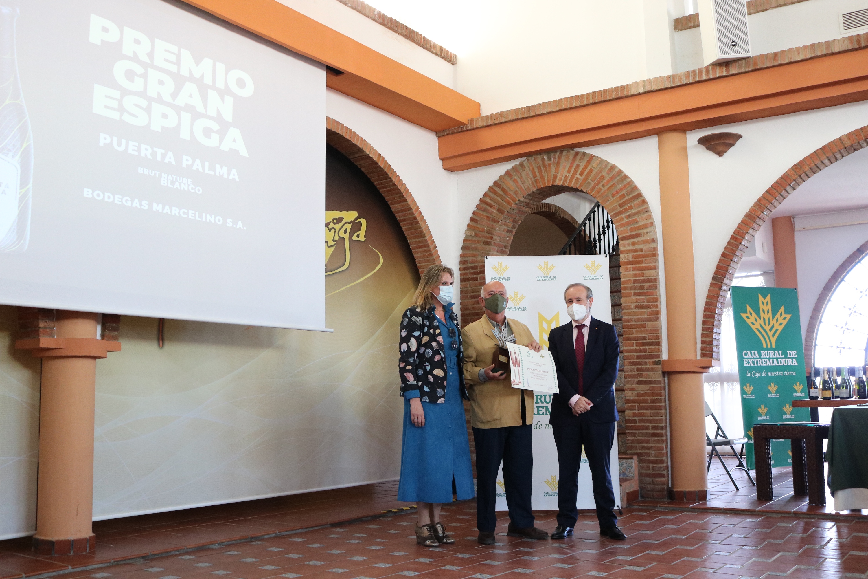 Premio Gran Espiga Cava a Puerta Palma Reserva Brut Nature, de las Bodegas Marcelino Díaz