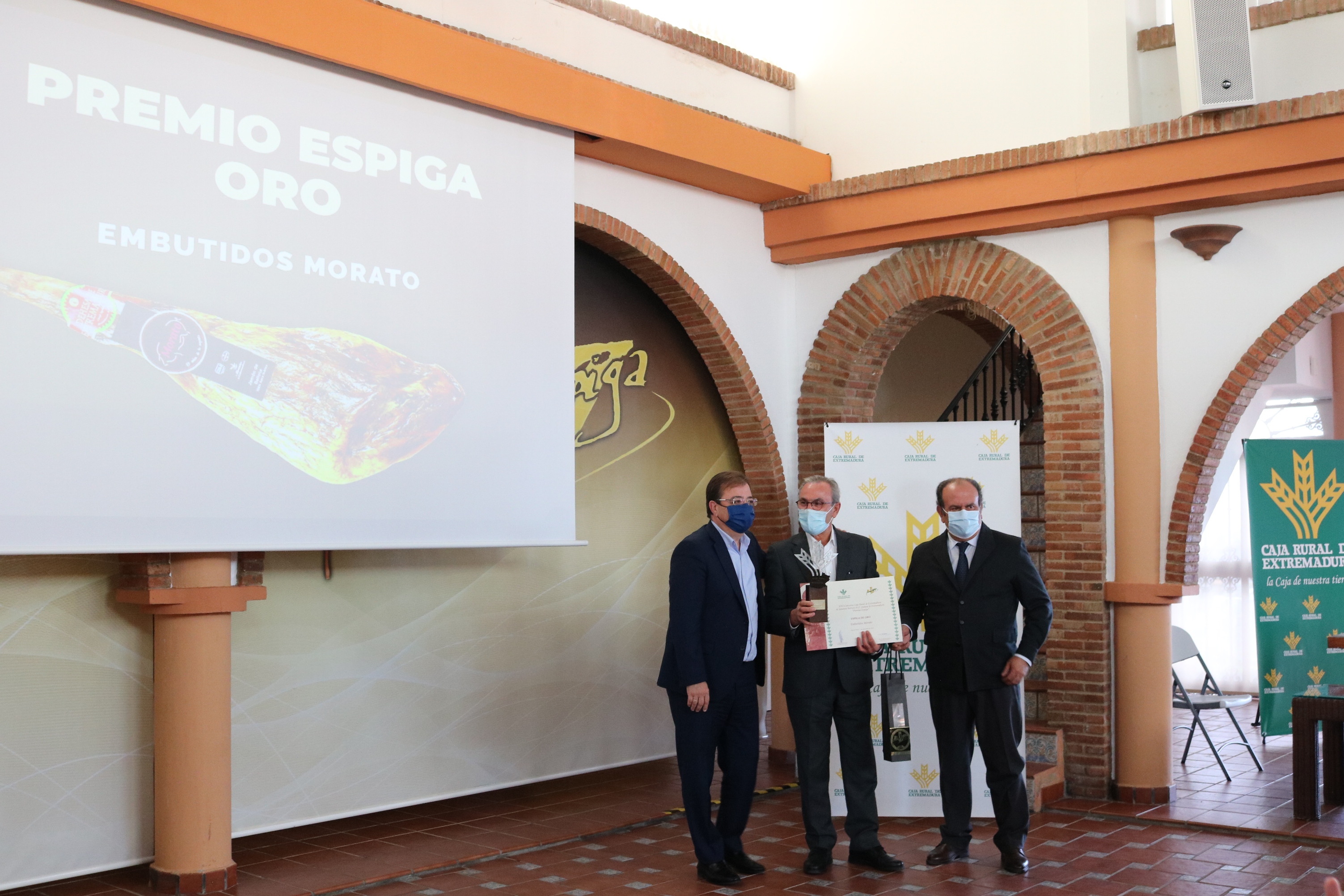 Premio Espiga Oro Jamón a Embutidos Morato