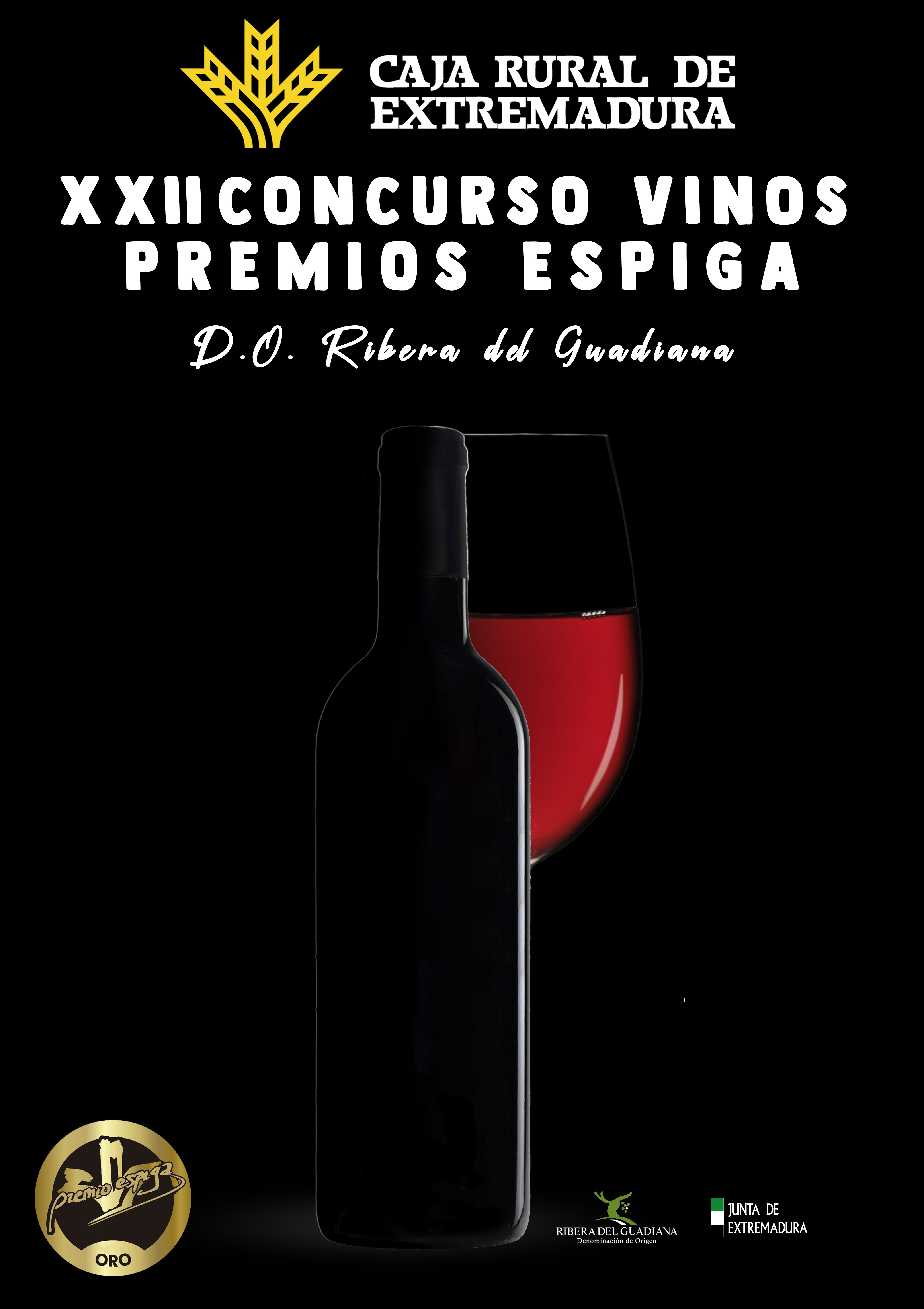 Cartel anunciador Premio Espiga Vino