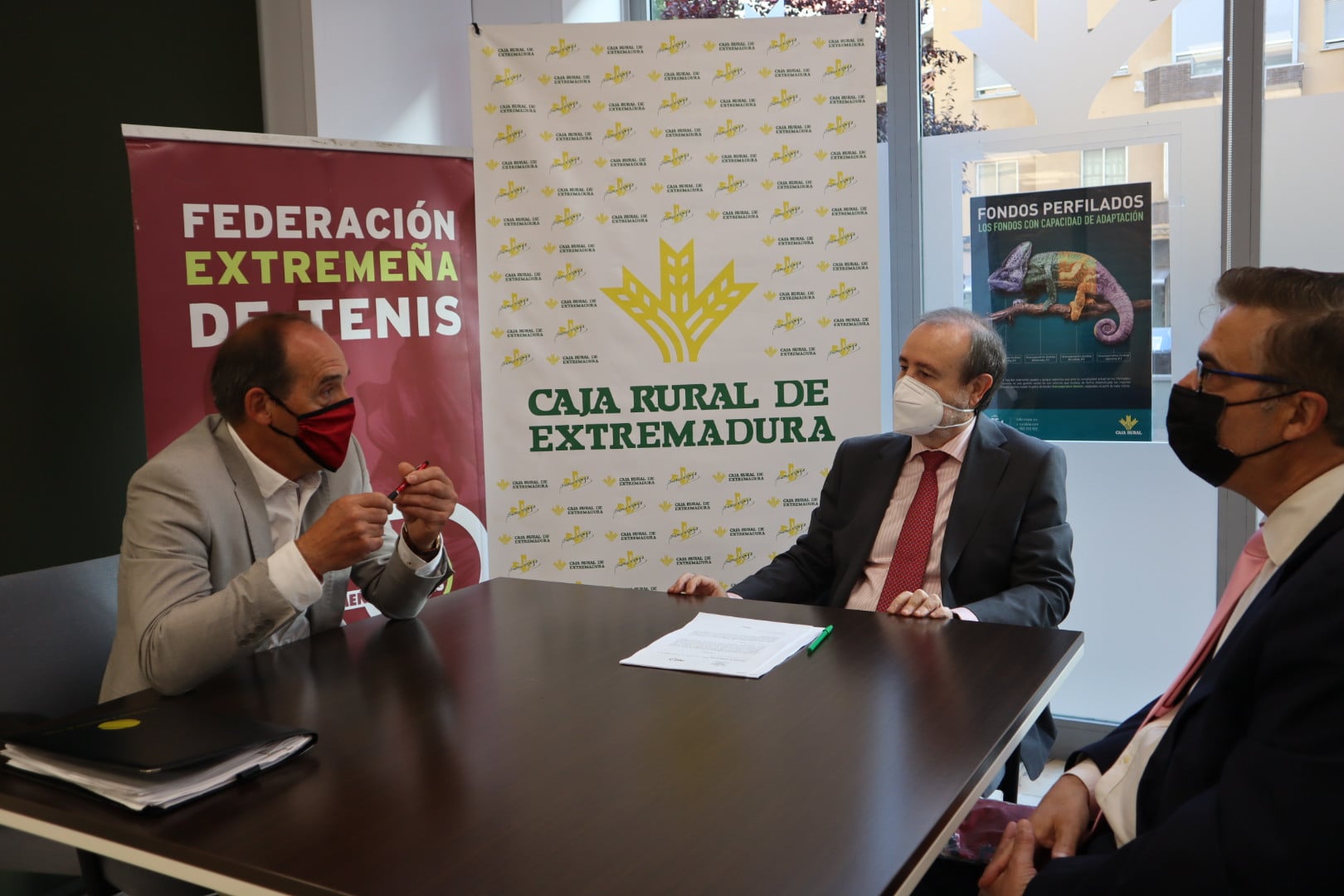 Reunión con la Federación Extremeña de Tenis