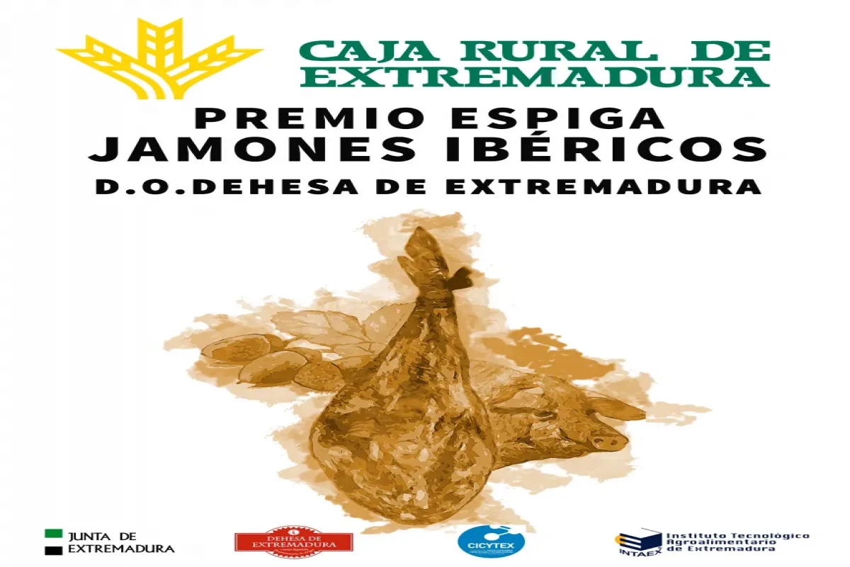 Cartel Premio Espiga Jamón Iberico DOP