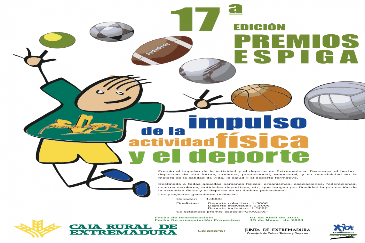 Cartel XVII Espiga Deporte