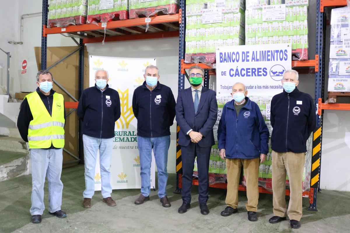 Donación Banco Alimentos Cáceres